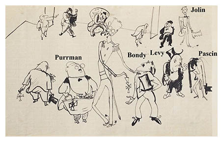 Personnages from Pascin's Circle